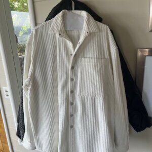 Sunnei Cream Shirt Jacket